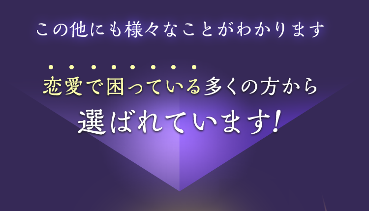 恋愛で困っている選ばれています